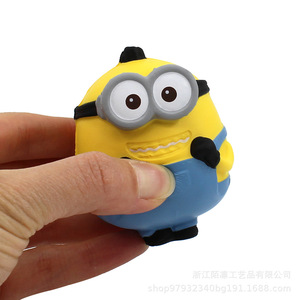 Minion PU Foam Stress Ball 7cm High <b>Rebound</b> Fidget Toy For Kids Gift Decor - Product Image 1