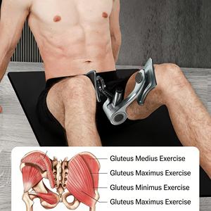 PC-Muskel-Bein-Schönheitsgerät für Männer, <span class=keywords><strong>Anal</strong></span>-Lifting-Hüftübung, Verstellbarer Widerstand, 360° Drehbare Platte, Hilfsmittel für Oberschenkel- und Beckenbodentraining - Product Image 4