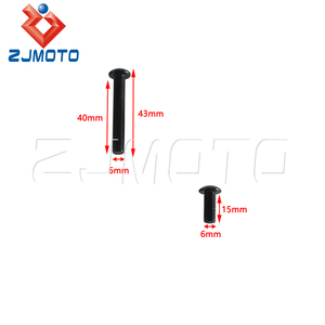 Tornillo de Parabrisas para Motocicletas T-Sport Fairing | Tornillos de Aluminio de 10 Colores/ Repuesto OEM (Paozma/JD Fab/Kator) - Product Image 5