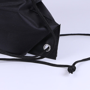 LDFC Sacs à dos à cordon en nylon entièrement personnalisés avec impression en une couleur Sac de rangement à cordon pour l'entraînement et le <span class=keywords><strong>basket</strong></span>-ball - Product Image 4