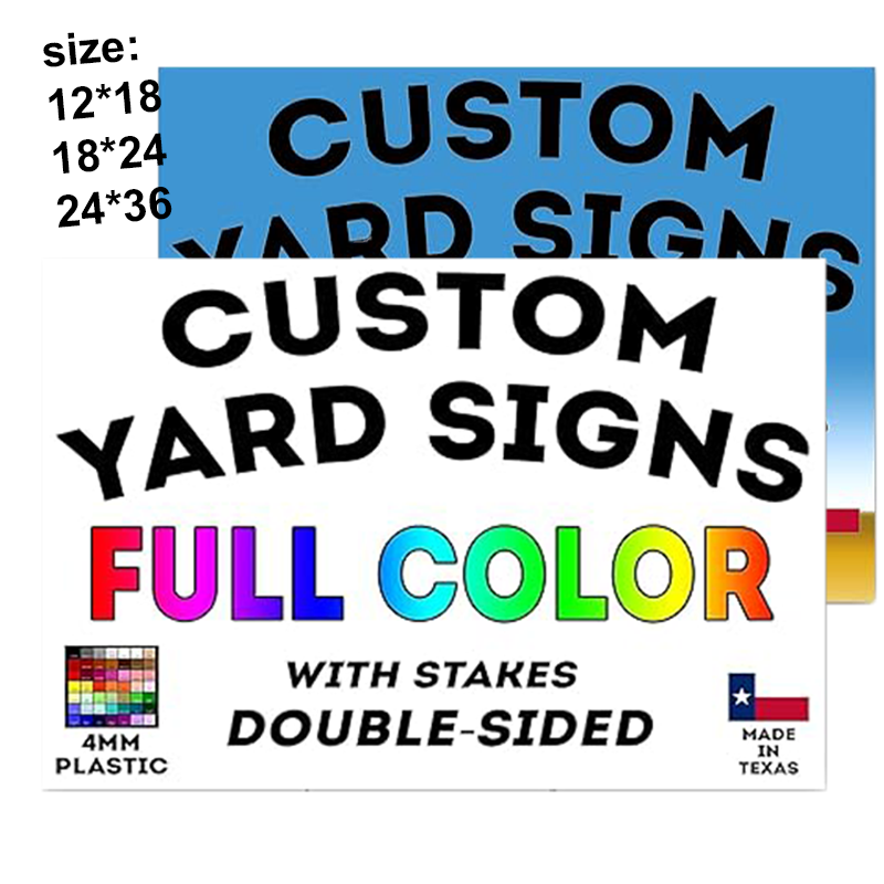 Customized Outdoor PP Advertising Board Thickening
