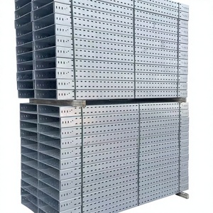 ถาดวางสายไฟเหล็กแบบเจาะรู ออกแบบตามสั่ง เกรดอุตสาหกรรม ป้องกันการกัดกร่อน ตามมาตรฐานสำหรับงานเดินสายไฟในงานวิศวกรรม - Product Image 1