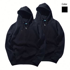 Design Unisex Embroidery Hoodie Men's Sublimation Sportswear <b>Black</b> Winter Fashion Size Hoodies ODM Supply for Autumn - Product Image 1