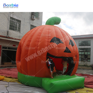 Château gonflable citrouille d'Halloween personnalisé, <span class=keywords><strong>cabane</strong></span> gonflable Jack O'Lantern pour fête de fin d'année en extérieur et décoration de centre commercial - Product Image 3