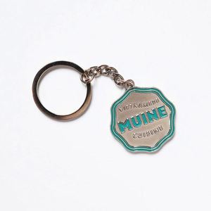 Fournisseur chinois en gros de porte-clés en métal personnalisés, porte-clés en alliage de zinc émaillé avec différentes formes - Product Image 2