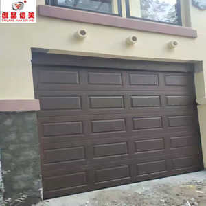 Porte sectionnelle industrielle en aluminium <span class=keywords><strong>de</strong></span> haute qualité, étanche, avec moteur <span class=keywords><strong>de</strong></span> porte <span class=keywords><strong>de</strong></span> <span class=keywords><strong>garage</strong></span>, pour extérieur - Product Image 5