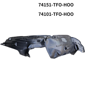 Guardabarros Interior para Honda Fit 2009, Pieza de Repuesto Delantera de Plástico, Color Negro - Product Image 4