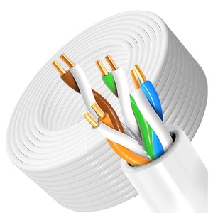 สายอีเธอร์เน็ต D-Sunty Custom Cat 5E แบบม้วน 1000 ฟุต 24AWG 0.5 มม. ทองแดงแท่ง 8 แกน สำหรับใช้งานภายนอกอาคาร สำหรับเครือข่ายบ้านและบรอดแบนด์ - Product Image 1