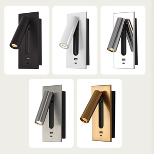 ไฟ LED โมเดิร์นสำหรับข้างเตียงในร่ม โคมไฟอ่านหนังสือหัวเตียงแบบโมเดิร์น ไฟติดผนัง LED สำหรับโรงแรม - Product Image 6