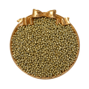 <span class=keywords><strong>Perles</strong></span> de verre rondes à grand trou (1mm, 2mm, 3mm, 4mm) pour micro-tissage, empilables, pour bijoux minimalistes quotidiens et DIY - Product Image 6