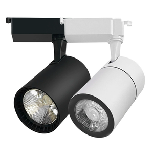 <span class=keywords><strong>Spot</strong></span> LED COB sur <span class=keywords><strong>rail</strong></span> pour plafond, 20W 30W, pour <span class=keywords><strong>magasin</strong></span> de vêtements, salon, salle d'exposition - Product Image 1