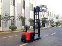 Chariot élévateur électrique à palettes pour rouleaux de papier, 1 tonne, 2 tonnes, 4 m, 6 m, avec pince à godets, pour levage - Vente directe usine