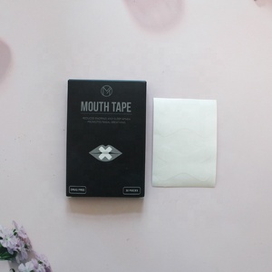 Cinta bucal de seda de bambú en forma de X antirronquidos, ayuda para dormir, adhesivo para la salud nasal, parche nocturno para cerrar la boca - Product Image 4