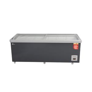 Congelador comercial del equipo de refrigeración del supermercado de la exhibición abierta superior 600L - Product Image 1
