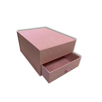 Boîte cadeau rouge haut de gamme pour montres et bijoux, étui de rangement multi-compartiments personnalisé avec tiroir