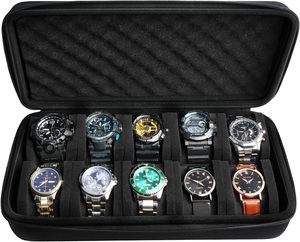 Boîte de rangement pour montres personnalisée pour toutes les tailles de montres, support de montre en EVA résistant aux rayures avec insert en mousse pour collection et voyage - Product Image 2