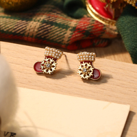 SA Jewelry Wholesale Christmas Alloy Charms Set for Jewelry Accessories Making Earrings Bracelet Pendant Necklace Accessories