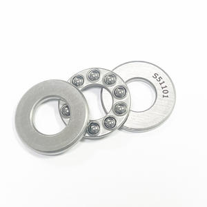 Roulements à billes à contact radial en acier inoxydable 440 de fabrication sur mesure, best-sellers, modèles S51100-S51209, disponibles dans toutes les tailles - Product Image 1