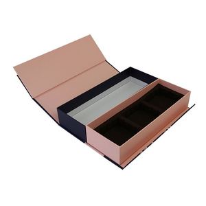 Box Packaging Manufacturer Custom Luxury Rigid <b>Paper</b> Cardboard Premium Magnet Closure Hardcover <b>Paper</b> Box Double Door - Product Image 2