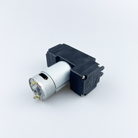 DF-401 Dual head tanpa sikat 12v/24v DC pompa hisap udara vakum Mini 10L mesin makanan pompa diafragma 98KPa vakum tinggi