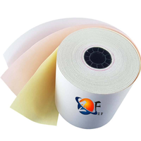 Papier autocopiant recto-verso 55 g/m² sur mesure CB CFB CF pour formulaires commerciaux, factures et reçus, 3 plis, 5 exemplaires