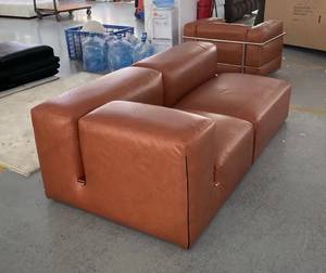 Ensemble de canapés de salon américain moderne créatif pour la maison de haute qualité en cuir tissu personnalisé - Product Image 3