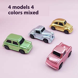 Trẻ em phim hoạt hình cổ điển xe đồ chơi nhỏ phun sơn vui vẻ giải thưởng throwback quà tặng nhỏ ma sát Đồ chơi xe - Product Image 6