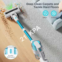 Aspirateur sans fil OEM S6 S6Mate Aspirateur domestique vertical sans fil 6 en 1 portable