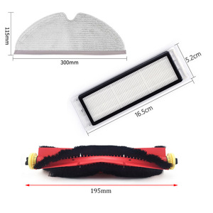 Brosse latérale principale et filtre de rechange pour robot aspirateur <span class=keywords><strong>Xiaomi</strong></span> <span class=keywords><strong>Roborock</strong></span> S5 S50 S51 S55 <span class=keywords><strong>S6</strong></span> <span class=keywords><strong>S6</strong></span> <span class=keywords><strong>Pure</strong></span> <span class=keywords><strong>S6</strong></span> MaxV E4 E5 - Product Image 2