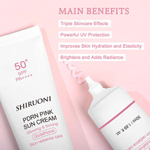 Protector Solar Vegano Orgánico con PDRN de Salmón, SPF 50+ PA++++, Crema Solar que Ilumina y Protege la Piel del Brillo UV, OEM ODM - Product Image 4