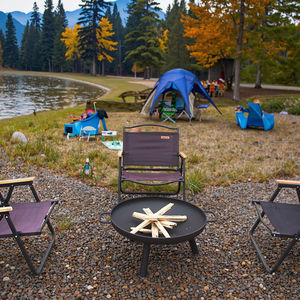 Vente en gros bon marché, patio extérieur, jardin, foyer en métal, <span class=keywords><strong>brasero</strong></span> circulaire pour barbecue, bol de foyer en acier corten - Product Image 1