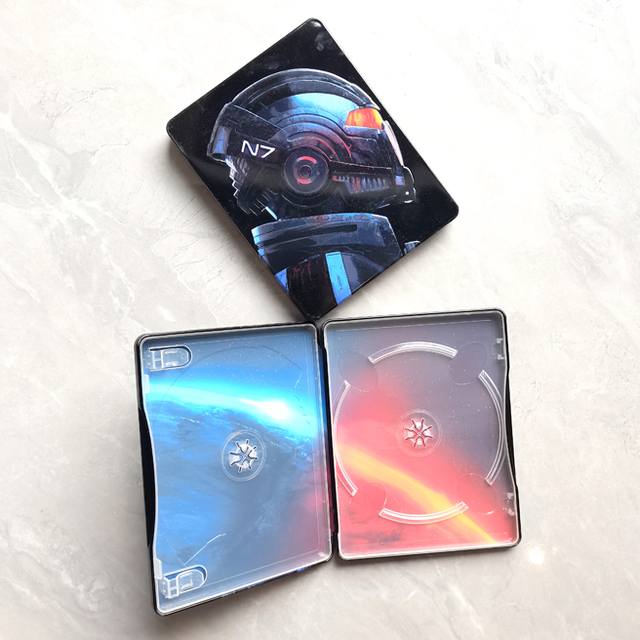 Steel Book Game Gift Box with Blu-ray & Game USB Tin Boxes PP Plastic for Consumer Electronics