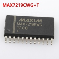 Composants électroniques KZWT originaux neufs MAX7219CWG+T, circuit intégré de pilote LED MAX7219CWG+, circuit intégré MAX7219CWG