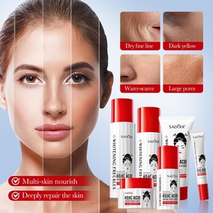 OEM SADOER - Colección Blanqueadora e Iluminadora con Ácido Kójico (6 Piezas) para Eliminar Pecas y Manchas Oscuras, Suero Reparador, Crema para el Cuidado de la Piel - Product Image 5