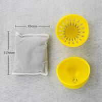 Absorbeur d'humidité en forme de citron, réutilisable, charbon de bambou, réfrigérateur, désodorisant, déshumidificateur, boîte, éliminateur d'odeurs, meilleure vente 100