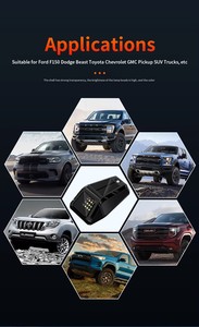 Luces LED de cabina con energía <span class=keywords><strong>Solar</strong></span>, resistentes al desgaste, luces de techo de camión inalámbricas, luz de advertencia de camioneta para camionetas, SUV, motocicletas - Product Image 5