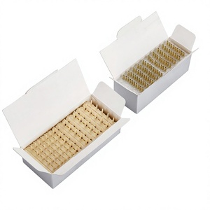 Pinzas para Extensiones de Cabello de Acero Inoxidable 6D de Tercera Generación, Resistentes al Agua y de Gran Sujeción (Amarillas) - Product Image 1