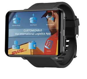 DM100 jam tangan cerdas terbesar jam tangan pintar 4G Android Relogio 2.86 inci layar sentuh penuh jam tangan olahraga - Product Image 3