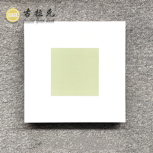 <span class=keywords><strong>Piastrelle</strong></span> Quadrate in Ceramica Moderne Bicolore Verde e Bianco per Bagno, Esterni, Hotel, Decorazione Murale, Parquet, Uso Interno - Product Image 1