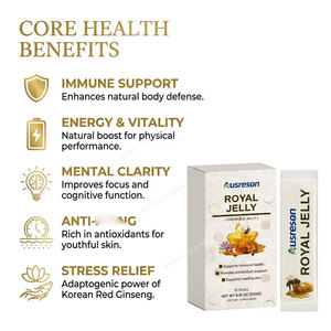 Boissons liquides orales énergisantes <span class=keywords><strong>et</strong></span> immunostimulantes au <span class=keywords><strong>miel</strong></span>, ginseng <span class=keywords><strong>et</strong></span> <span class=keywords><strong>gelée</strong></span> <span class=keywords><strong>royale</strong></span>, supplément <span class=keywords><strong>biologique</strong></span>, vente en gros OEM, marque privée - Product Image 3