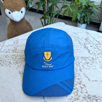 Casquette de course unisexe légère et réglable en maille polyester à séchage rapide, 6 panneaux, personnalisable avec logo, pour hommes et femmes