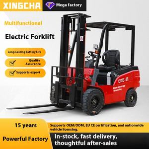 Carrello Elevatore Elettrico a Quattro Ruote da 2-3 Tonnellate con Batteria al Litio, Transpallet Idraulico Efficiente per Movimentazione e Sollevamento Compatto Xing Cha - Product Image 5