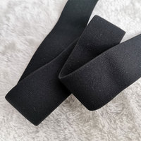 Bande élastique réglable en nylon noir souple pour la fabrication de perruques, fournie par le fabricant EW003