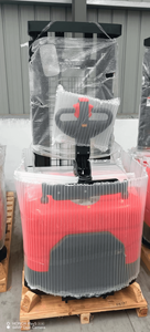 Çin Malı Malzeme Taşıma Ekipmanları Lojistik 2 Ton Hidrolik Forklift CDD20 Mini Elektrikli Yürüyen İstifleyici Yeşil Enerji - Product Image 2