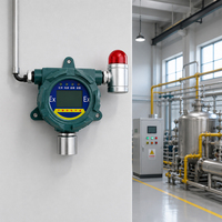 Detektor Gas Multi 4 in 1 yang Dapat Disesuaikan, Portabel, Alarm Gas O2 H2S Cl2 CO, Akurasi Tinggi, Alarm Suara, Cahaya, dan Getaran untuk Industri