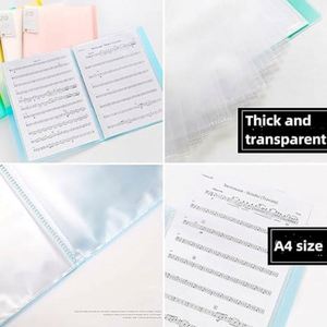 30 Pocket Gold Supplier Top Quality Artwork Plastic Sleeves Art <b>Portfolio</b> Display Book Presentation Book <b>Folder</b> - Product Image 4