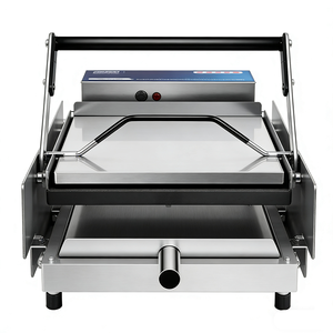 Commercial Automatic Hamburger Waffle Patty Machine Hot <strong>Dog</strong> Bun Toaster Hamburger Bread Grill Making Machine - Product Image 6