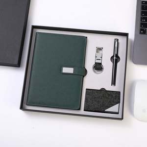 Personalized Paper Business Card Holder and <b>Notebook</b> <b>Set</b>-Business Cultural Creative Gift Corporate Event Gift Box Thanksgiving - Product Image 3