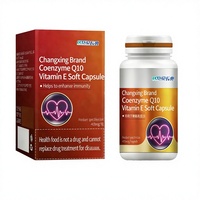 Capsules molles de CoQ10 haute puissance 8,52 g et de Vitamine E 5,36 g : Complément alimentaire