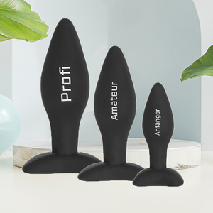 3PCS Butt Plugs <strong>Anal</strong> Toys with Enlarged Base, Training Kit for Beginners Advanced, Soft Silicone <strong>Anal</strong> Sex Toys for Men Couples - Product Image 3